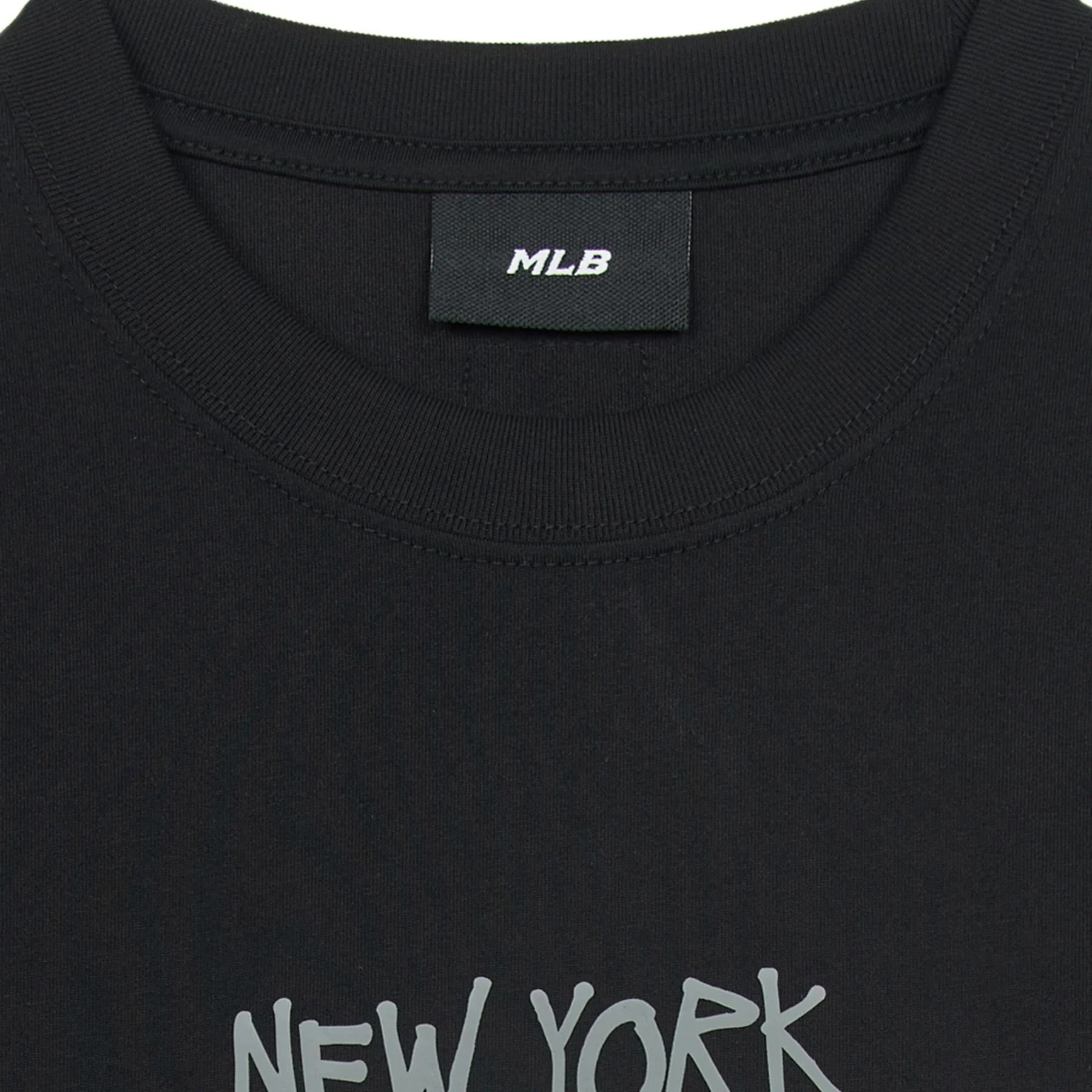 Áo Thun Unisex MLB Cổ Tròn Tay Ngắn Form Oversize Basic Street Big Logo - Ảnh chi tiết 6